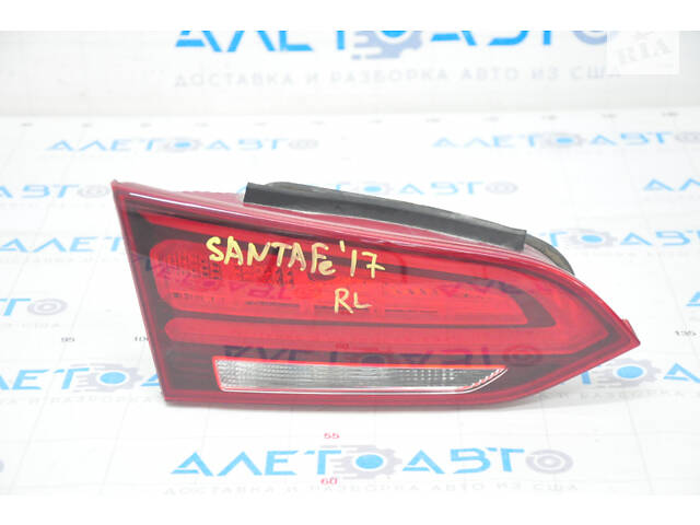 Фонарь внутренний крышка багажника левый Hyundai Santa FE Sport 17-18 рест галоген