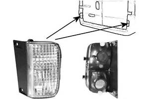 Фонарь заднего хода правый RENAULT TRAFIC 00-14 (РЕНО ТРАФИК) 8200968063