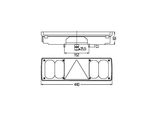 Фонарь задний 2VP340450021