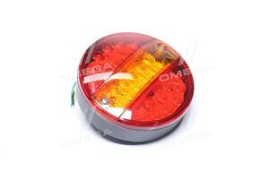 Ліхтар задній круглий LED (червоний-жовтий) із покажчиком повороту (TEMPEST)