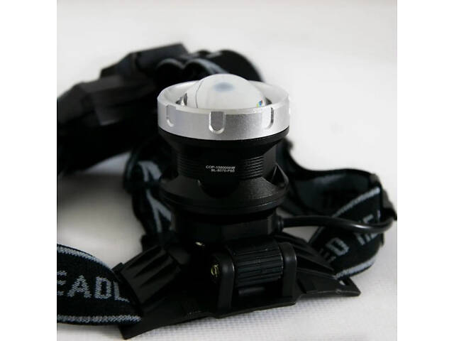 Фонарик налобный мощный Bailong BL-8070-P50, Фонарь для поисковых работ на шлем, FA-624 Налобная лампа - Фото 5