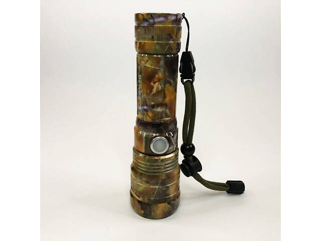 Ліхтарик ручний тактичний Bailong BL-P512M-P90, Тактичний ліхтар, Сильний ліхтарик, Лід ліхтар ручний - Фото 9