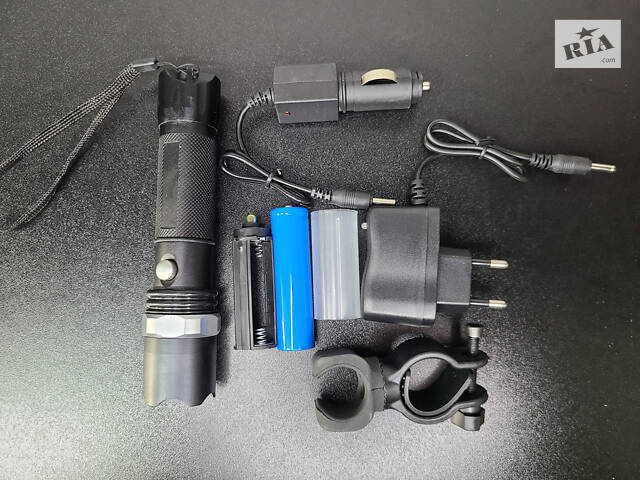 Фонарик SWAT XM-L T6 | Ручной фонарик аккумуляторный ZOOM 800 М