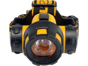 Фонарик налобный 3 функции 1 LED 1W VOREL-88673
