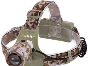 Налобний ліхтарик SP-Sport SY-8065M Камуфляж Marpat