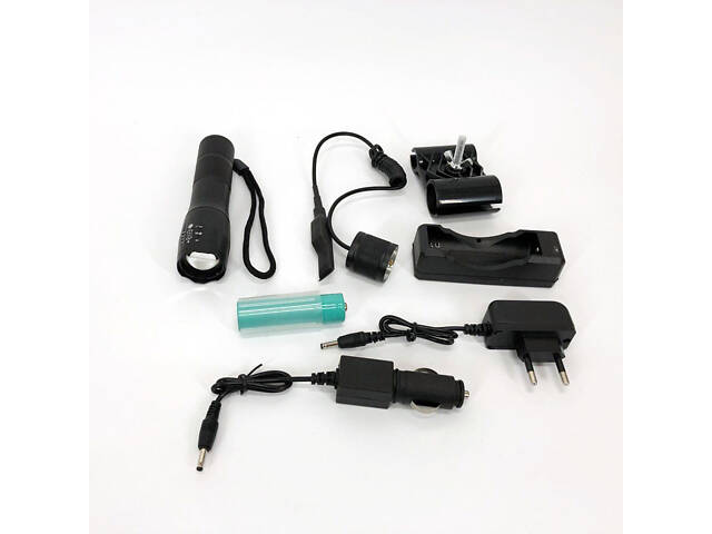 Ліхтарик підствольний під рушницю Bailong Police BL Q1831 T6 (суперпотужний) з виносною кнопкою - Фото 6