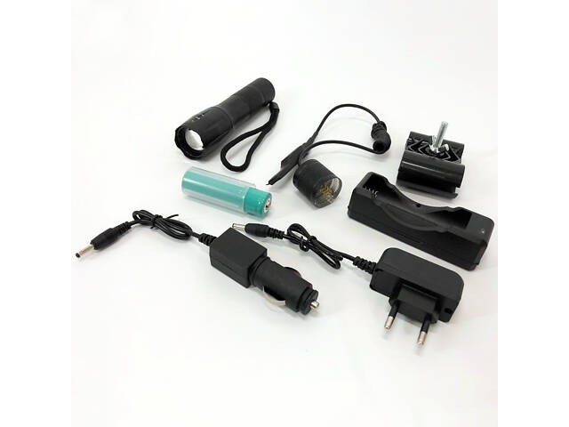 Ліхтарик підствольний під рушницю Bailong Police BL Q1831 T6 (суперпотужний) з виносною кнопкою - Фото 7