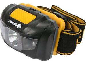 Фонарик светодиодный налобный фонарь 2 режима VOREL-88675