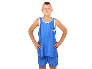 Форма боксерська дитяча Zelart CO-8943 M 135-145 см Синій
