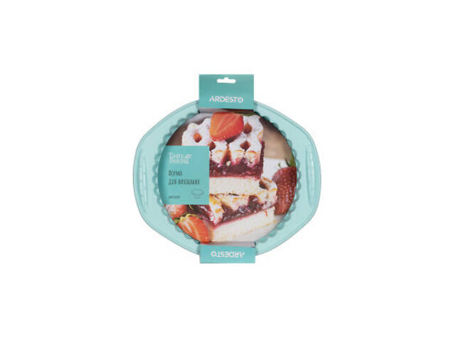 Форма для випічки Ardesto Tasty Baking Round Silicon Blue (AR2320T) - Фото 2