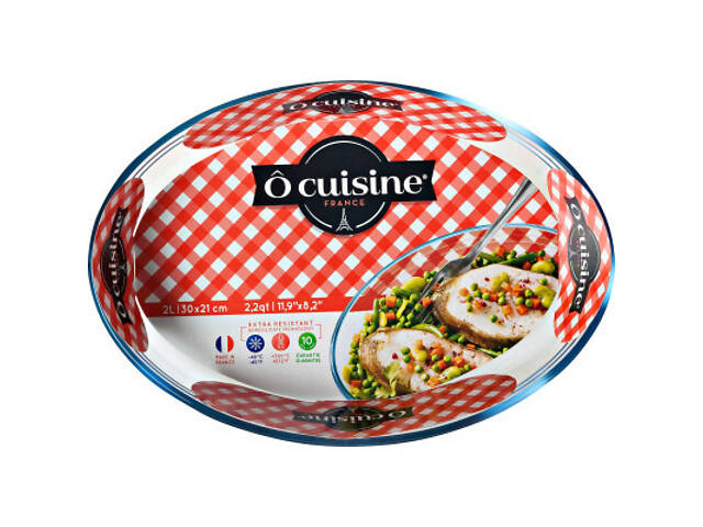 Форма для випічки O Cuisine овальна 30 х 21 см (345BC00/1644) - Фото 3