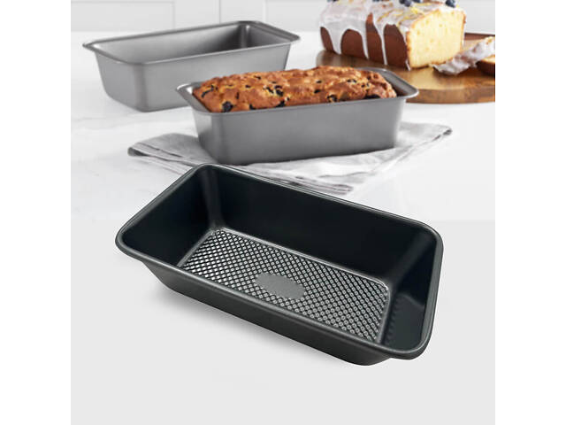 Форма для выпечки прямоугольная Maestro MR-1111-24 24x14x6,5 см черная