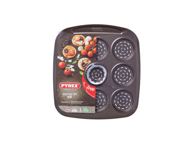 Форма для випічки Pyrex Asimetria міні-піца 9 комірок (AS09BZ0) - Фото 1