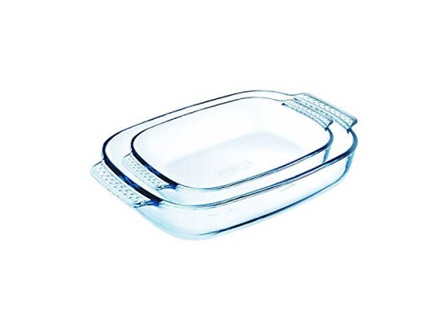 Форма для выпечки Pyrex Classic прямокутна набір 2 шт 2.6 л 1.9 л (912S967/7045) - Фото 2