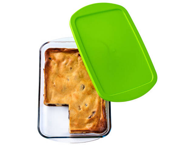 Форма для выпечки Pyrex Cook Store прямокутна з кришкою 40 х 27 х 7 см 4.5 л (240P002/7644) - Фото 4
