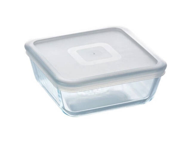 Форма для випічки Pyrex CookFreez з кришкою квадратна 20 х 20 см 2 л (219P001/7644) - Фото 1