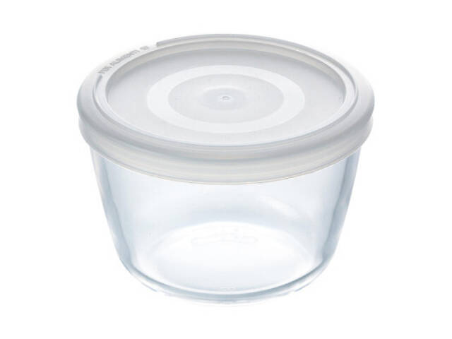 Форма для випічки Pyrex CookFreez з кришкою кругла 16 х 11см 1.6 л (155P001/7644) - Фото 1