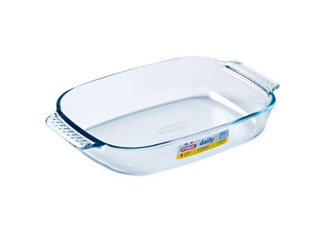 Форма для випічки Pyrex Daily прямокутна 35 х 23 х 6 см 2.7 л (231B000/3646) - Фото 1