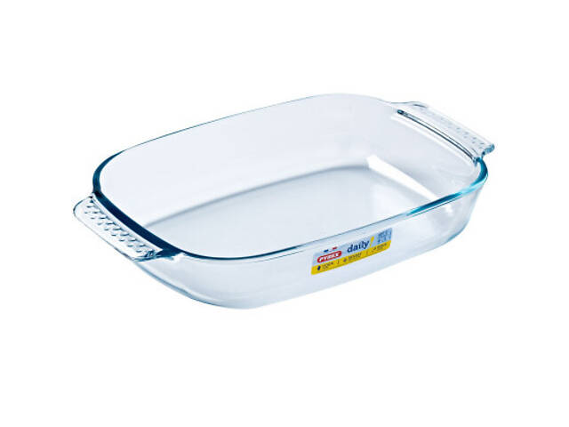 Форма для випічки Pyrex Daily прямокутна 39 х 25 х 7 см 3.7 л (232B000/3646) - Фото 1