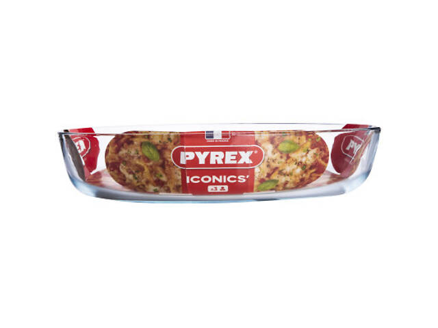 Форма для випічки Pyrex Essentials овальна 30 х 21 х 6 см 2,2 л (345B000/8044) - Фото 3