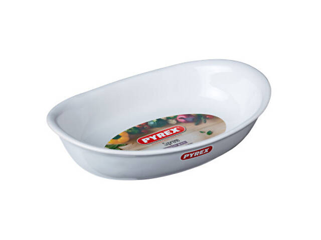 Форма для випічки Pyrex Supreme white овальна 31 х 21 см (SU31OR1/7246) - Фото 2