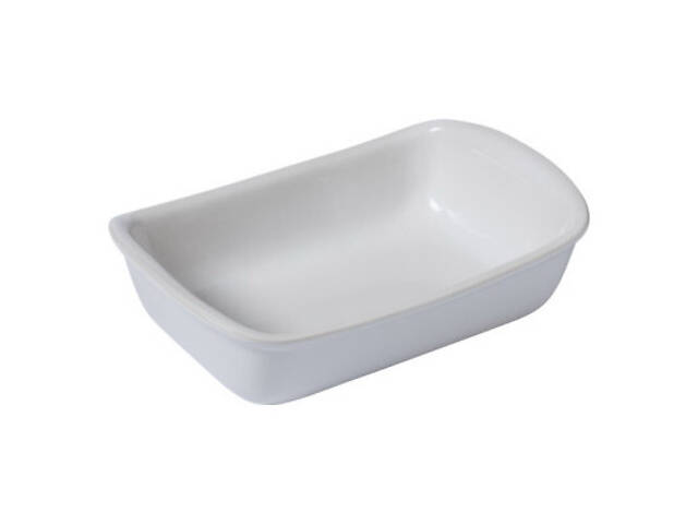Форма для выпечки Pyrex Supreme white прямокутна 22 х 15 см (SU22RR1/7648) - Фото 1