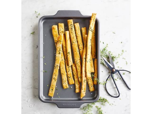 Форма для запекания KitchenAid СС003300-001 33х22,5х3,4 см серая - Фото 6