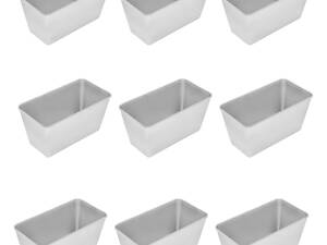 Форма хлібна для випічки стандартного хліба у вигляді цеглинки Л7 алюміній (22х11х11.5 см) 9