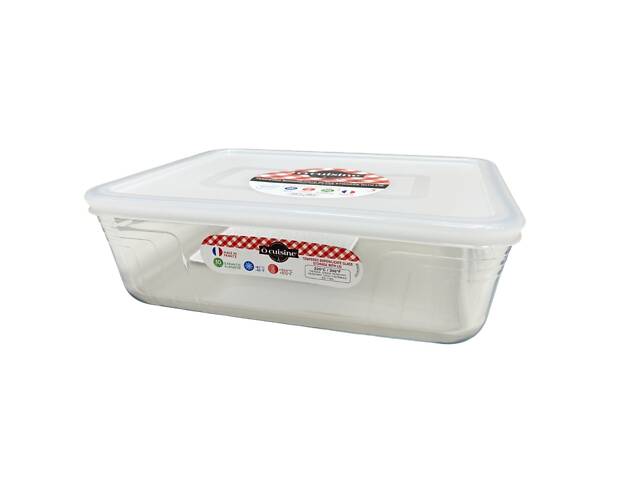 Форма прямоугольная для выпечки с крышкой 2,6 л 25,2х20,3х7,7 см O Cuisine 243CF01