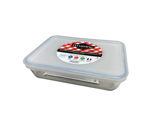 Форма прямоугольная для выпекания с крышкой 0,8 л 19,5х14,5х5 см O Cuisine 241CF01