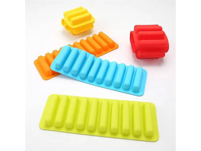 Форма силіконова для льоду та випічки печива Хомка, Дамські Пальчики, батончиків, бісквітів, паличок Савоярді - Фото 5