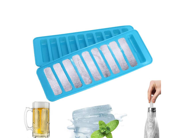 Форма силіконова для льоду та випічки печива Хомка, Дамські Пальчики, батончиків, бісквітів, паличок Савоярді - Фото 6