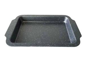 Форма тефлонова крихта сіра з ручкою 30х26,5х5см VT6-19627 19171 ТМ VITOL