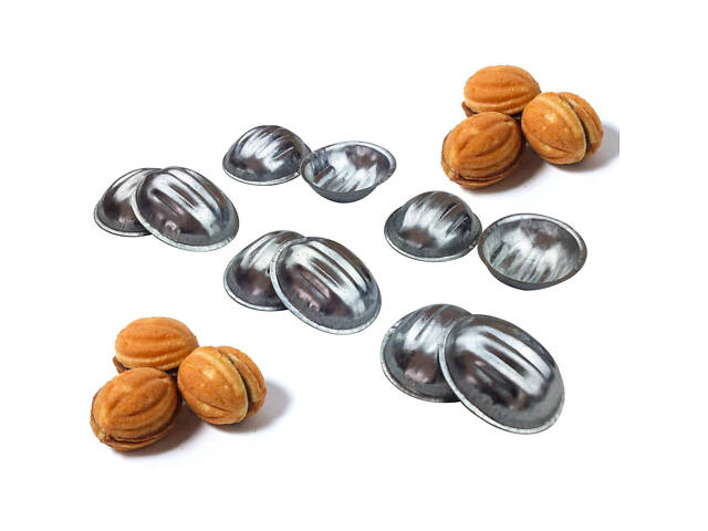 Формочки для випічки печива «Горішки» (10 шт.) - Фото 1