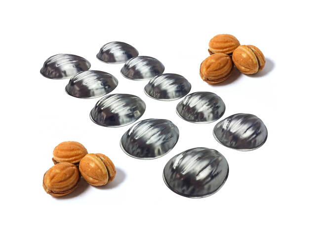 Формочки для випічки печива «Горішки» (10 шт.) - Фото 3