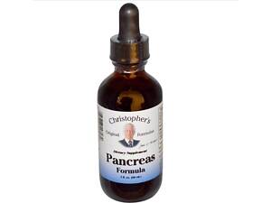 Формула для поджелудочной железы, Pancreas Formula, Christopher's Original Formulas, 59 мл