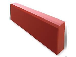 Форма метрового дорожного бордюра