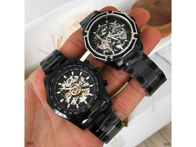 Forsining 8042 All Black - Фото 7