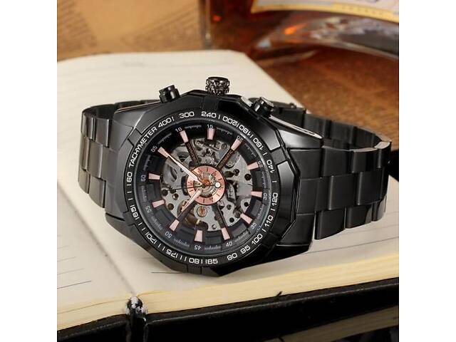 Forsining 8042 All Black - Фото 2