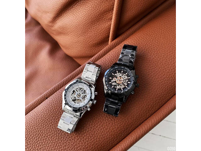 Forsining 8042 All Black - Фото 5