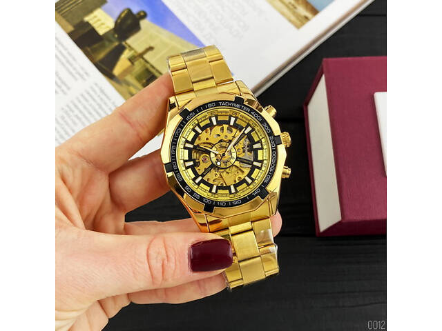 Forsining 8042 Gold-Black - Фото 2
