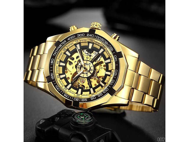 Forsining 8042 Gold-Black - Фото 7