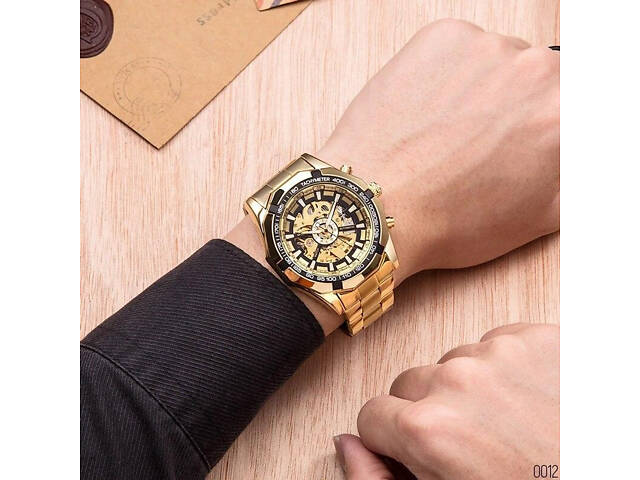 Forsining 8042 Gold-Black - Фото 10