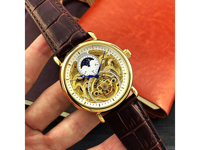 Forsining 8177 Gold-Brown - Фото 2