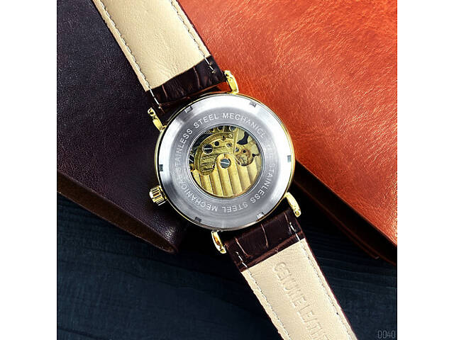 Forsining 8177 Gold-Brown - Фото 3