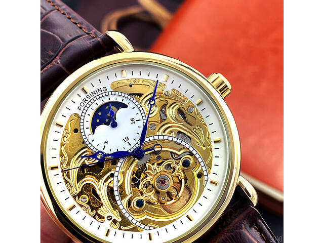 Forsining 8177 Gold-Brown - Фото 4