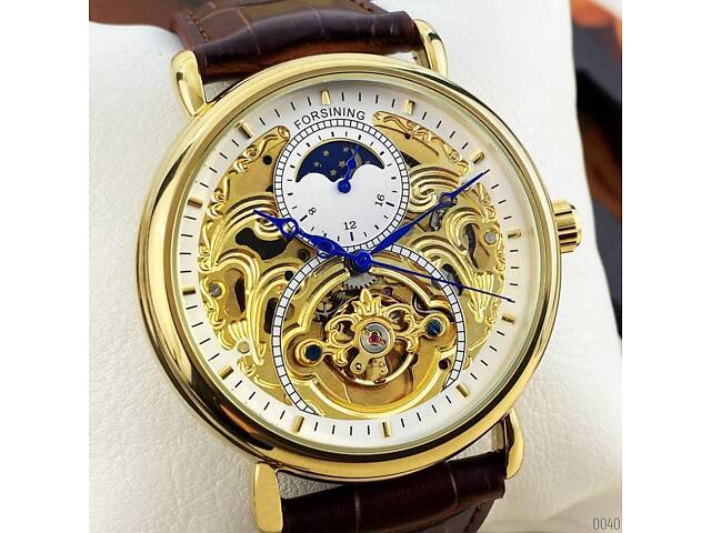 Forsining 8177 Gold-Brown - Фото 9