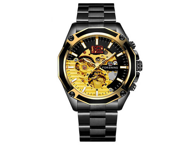 Forsining 8207 Black-Gold - Фото 1