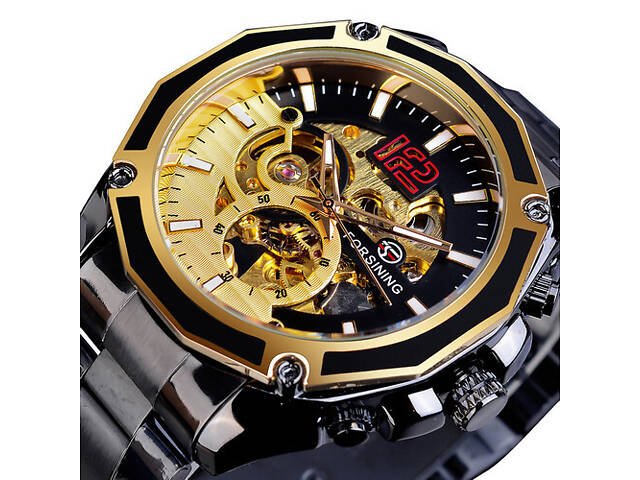 Forsining 8207 Black-Gold - Фото 4