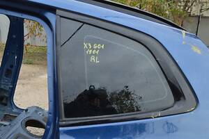 Форточка глухое стекло задняя левая BMW X3 G01 18-21 черный глянец, тонировка (01) 51377410063
